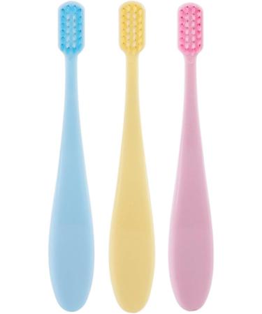 Alipis Soft Bristle Toothbrush 18pcs - Creative Macarons Design - Gentle Infant Toothbrushes - 13*2cmx3pcs - Buy Online on GoSupps.com