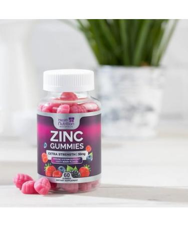 IKJ Zinc Gummies 50mg - Extra Strength Immune Support for Kids & Adults - Buy Online on GoSupps.com
