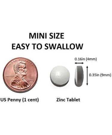 Pharmekal Zinc 25mg - 100 Mini Easy Swallow Tablets | Immune Support & Antioxidant Mineral | Gluten Free - cGMP Compliant - Made in USA - Buy Online on GoSupps.com
