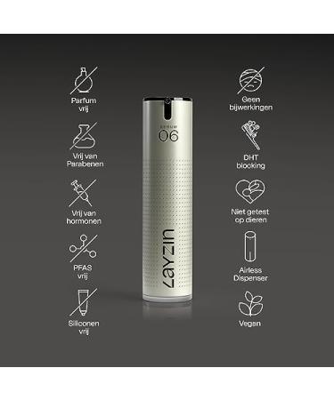  Layzin Serum 06 Hair Loss and Thinning | Promotes Hair Growth for Men and Women | Beard Growth for Men | Anti-Hair Loss Including - Buy Online on GoSupps.com