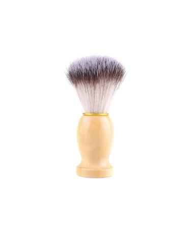 Lckjlj Long-lived new beauty design for men shaving bowl cup brush soap shell stand holder portable razor beard (color: wood) wooden colors