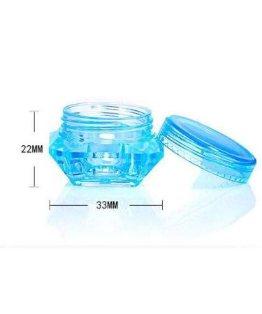 WOIWO 12 Pieces 5g Diamond Face Cream Sample Box - Premium Travel Cosmetic Bottles for International Shipping - Buy Online on GoSupps.com
