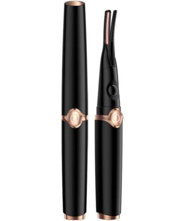OLACD USB Rechargeable Infrared Electric Eyelash Curler Tool Portable Professional Plastic Curling Clip Black - Buy Online on GoSupps.com