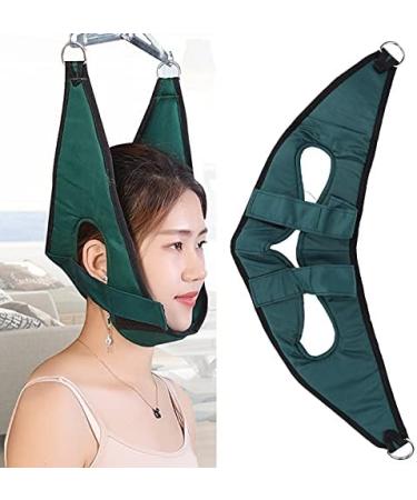 Cervical Neck Traction Belt - Portable Neck & Shoulder Relaxer for Adults | Breathable Canvas Stretcher - International Shipping Available - Buy Online on GoSupps.com