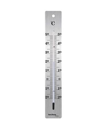 technoline WA 3020 Thermometer - Silver Silver 4.5x0.5x28 cm