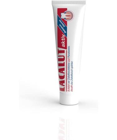 Lacalut Active Toothpaste 100ml - Gum Care & Dental Health | Buy 2 Pack for Effective Gumming Tightening | International Shipping Available - Buy Online on GoSupps.com
