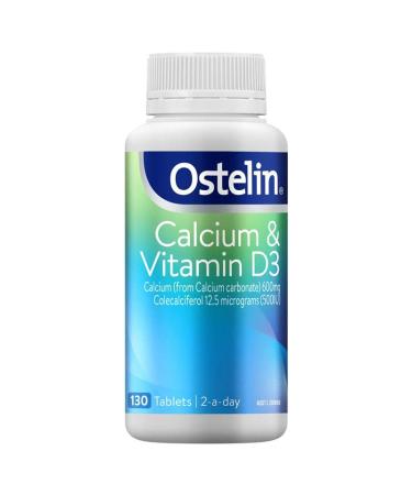 Ostelin Calcium & Vitamin D3 - Calcium & Vitamin D - 130 Tablets