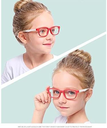 Flydo Children's Computer Glasses | Anti-Glare Gaming Eyewear | UV Protection for PC Phone & TV - Buy Online on GoSupps.com