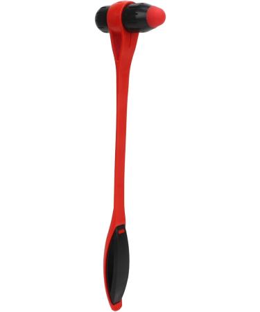 Massage Hammer - Soft Silicone Body Massager for Stress Reduction | Elastic Red & Black Design for Eye & Neck Relief - Buy Online on GoSupps.com