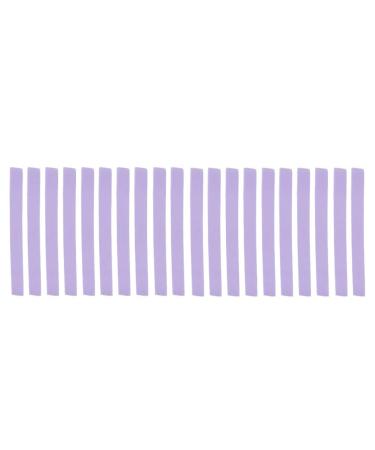 Beaupretty 96pcs Face Wash Puff Face Cleaning Scrubber Pad Facial Cleaning Pad Cleaning Puff for Face Skin Care Tool Makeup Remover Pads Face Puff Pva Sponge Woman Purple