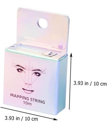 DOITOOL 2pcs Eyebrow Positioning Line White Cord Case Eyebrow Makeup Tool Eyebrow Trimming Line Marking - Buy Online on GoSupps.com
