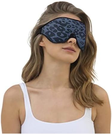 FOX-TECH 2022 Fashion Sleep Mask - 100% Light Blocking Eye Mask for Men and Women - Comfortable and Soft Blindfold for Sleeping, Travel, Yoga, Nap - Buy Online on GoSupps.com