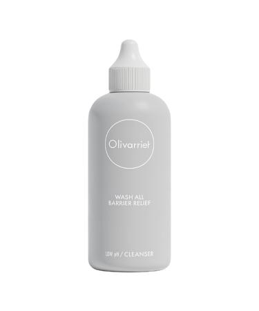 Olivarrier Wash all barrier relief 6.76fl.oz / 200ml Certified Organic low ph cleanser for sensitive  itchy  dry skin. Super moist  Deep clean  Vegan  No irritation  Healthy skin barrier