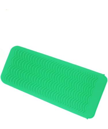 Dajidafu Heat Resistant Pad Travel Easy Storage Wave Texture Skid-proof Design Flat Iron Holder Perfect Giftfor Straightener No.1 - Buy Online on GoSupps.com