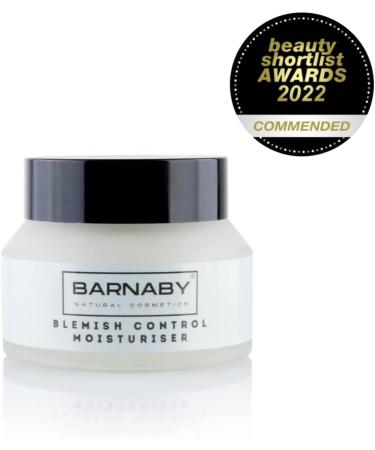 Blemish Control Moisturiser Barnaby Skincare Reduce Acne Spots Imperfections with Tea Tree for anti-bacterial anti-inflammatory effect - Buy Online on GoSupps.com