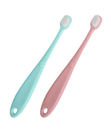Healeved 2 piece toothbrush training toothbrush infant security toothbrush care brushes soft bristle gums toothbrush infant toothbrush plastic toothbrush