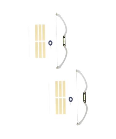 Healeved 2pcs Bow Eyebrow Ruler Eyebrow Level Ruler Eyebrow Stencil Ruler Eyebrow Line Eyebrow Trimming