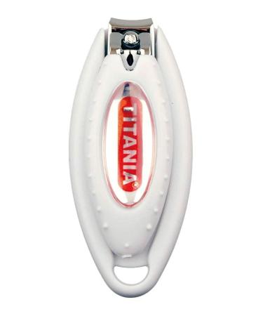 TITANIA Chrome-Plated Nail Clippers in Plastic Case - International Shipping Available - 1 Pack - Buy Online on GoSupps.com