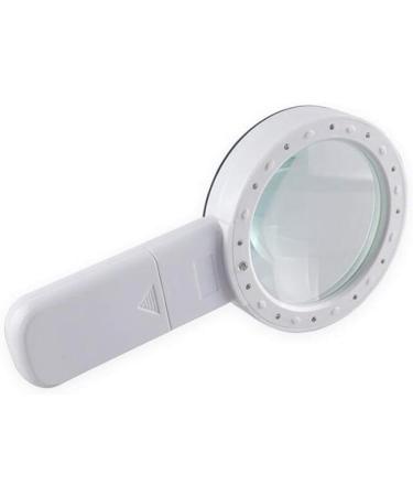 High-Power Optical Handheld Magnifier with LED Lights 30 Times 100MM HD Children's Elderly Reading Identification Made in China - Buy Online on GoSupps.com