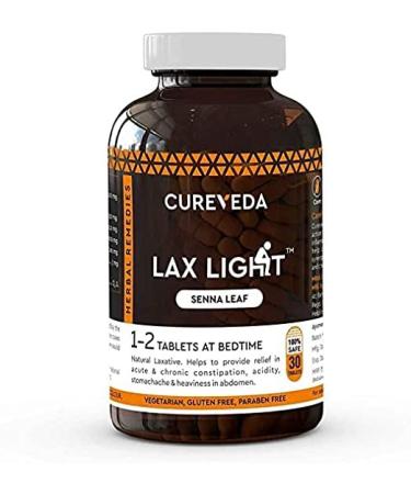 Puritans Herbal Lax Light Senna Leaf 30 Tablets