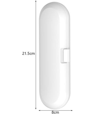 Portable Electric Toothbrush Case - Travel Bag for 3-Piece Toothbrush Set | Black White Pink | Ideal for Camping & School - Buy Online on GoSupps.com