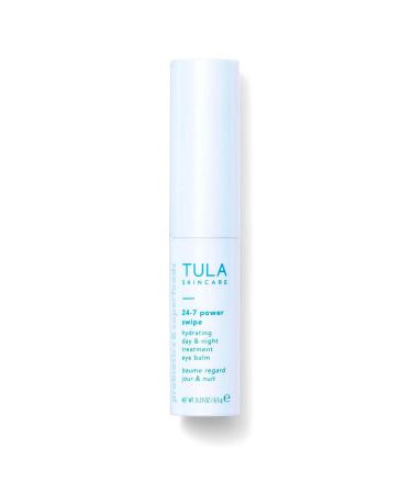 TULA Skin Care Power Swipe Hydrating Eye Balm Set - Day & Night Treatment + Cooling & Brightening Formula - Buy Online on GoSupps.com