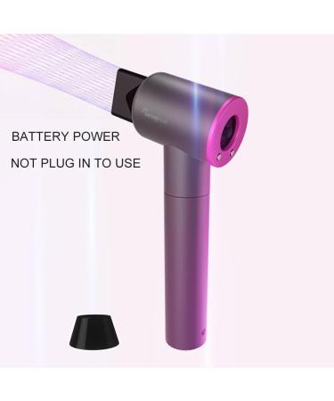 Anion Hair Dryer with Unique Design Negative Ion Cordless Blower Hot Air and Cold Air Available USB Output As Power Bank for Digital Charging Smart Battery Indicator Travel Hair Blower - Buy Online on GoSupps.com