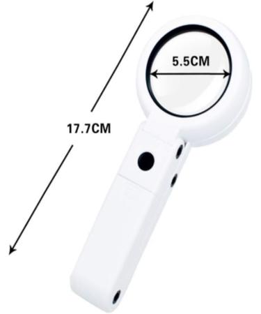 Handheld Bracket Magnifier USB Plug-in 6 LED Lights 7 Times Reading Magnifier Made in China - Buy Online on GoSupps.com