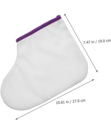 Beaupretty 1 Pair Foot Care Socks Wax Foot Covers Paraffin Wax Bath Liners Foot Spa Covers Foot Protectors Wax Mitts Covers Wax Cover Gloves Foot Paraffin Bags Simple Refill Body Polyester - Buy Online on GoSupps.com
