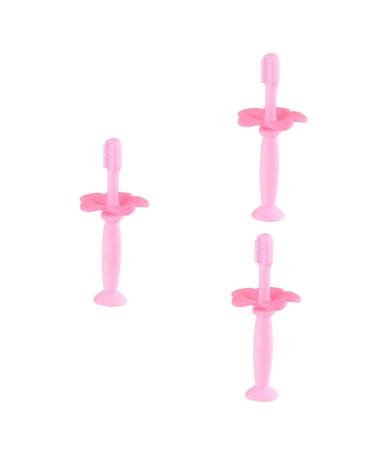 TOVINANNA 3 STK baby training toothbrush toothbrushes for children toothbrush baby toothbrush baby toothbrush -toothbrush for the oral care toothbrush made of silicone protection sound wall