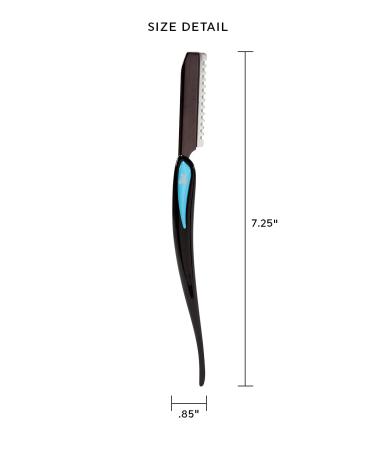 Cricket Stylist Xpressions Professional Hair Styling Razor - Cutting Thinning Texturizing with 6 Stainless Steel Blades - Greyzilla - International Shipping - Buy Online on GoSupps.com