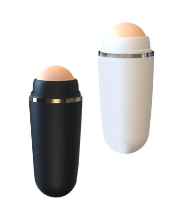 FOMIYES 6 Pcs Volcanic Stone Oil-absorbing Ball Facial Roller Purifying Clay Mud Oil-absorbing Tool Natural