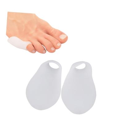 FRCOLOR 6 Pcs Silicone Toe Sleeve Protector for Small Toe - Cushioned Toe Tubes for Comfort - Buy Online on GoSupps.com