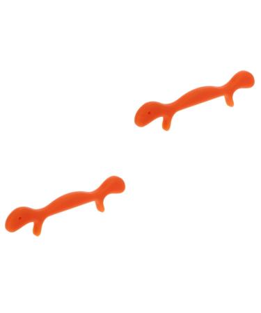 Healeeved 2st orthos smile coach chin training device smiling maker tool for forming the smile of jaws breathing muscle trainer Face trainer Face trainer Spanner Kieselgel skin lift orangex2st 11.5x2.5cmx2Pcs