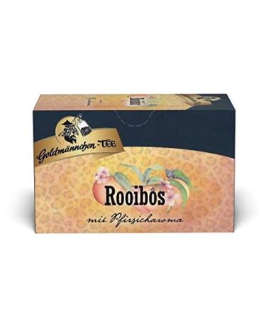 GoldmnnchenTEE Goldm nnchen TEA Rooibos Perzik 6 Pack 20 pieces pack of 6