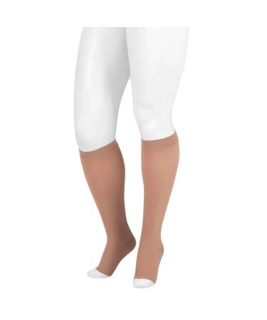 Juzo Dynamic Varin 3511 20-30mmhg Knee-High Open Toe Compression Stocking