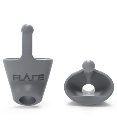 Flare Audio® Calmer® Grey – in Ear Device to Gently Soothe Sound sensitivities and Reduce Stress - for Sensitive Hearing, Autism, ADHD