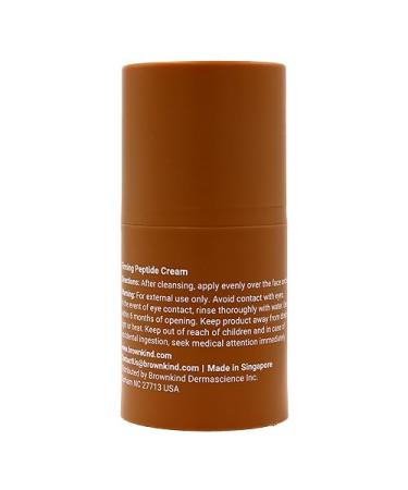 brownkind Firming Peptide Cream Smooths Fine Lines & Wrinkles Supports Elasticity & Even Tone With Peptides & Amla for Melanin-Rich Skin 50ml - Buy Online on GoSupps.com