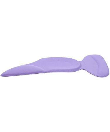 Women s GEL Heel Inserts - Comfort Thick Protectors for Plantar Fasciitis & Dry Cracked Heels - Lycra Purple Medium - Buy Online on GoSupps.com