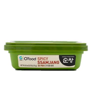 O'Food Chung Jung One Korean Traditional Sunchang Spicy SsamJang 0.37lb (170g)