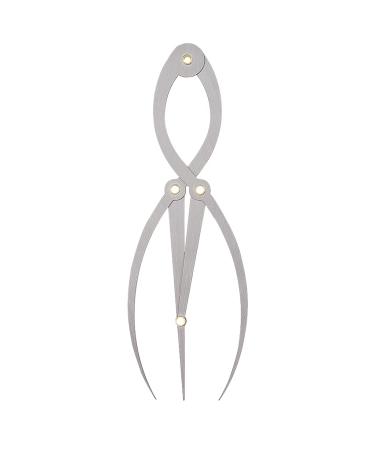 Golden Mean Calipers Golden Ratio Calipers Stainless Steel Eyebrow Ruler Golden Measure Tool for Makeup Golden Mean Calipers