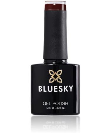 Bluesky Gel Nail Polish Burgundy A048 Dark Red Long Lasting Chip Resistant 10 ml (Requires Drying Under UV LED Lamp) - Buy Online on GoSupps.com