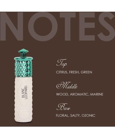 Blanc Leopard Premium Attar Citrus Woody & Ozonic Soothing Fragrance Long Lasting Roll on Itra For Men 6ml - Buy Online on GoSupps.com