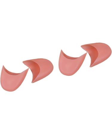 2 Pairs Silicone Toe Pads - Protective Sleeve & Forefoot Cushion for Comfort | Foot Separating Socks & Tiptoe Covers - Buy Online on GoSupps.com