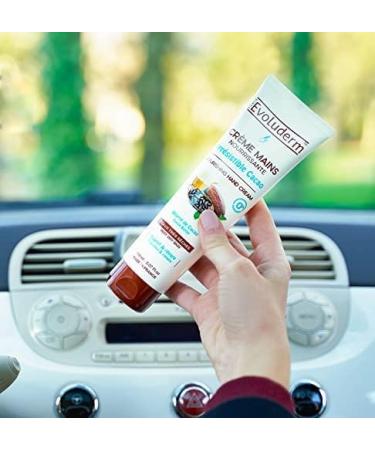 EVOLUDERM Irresistible Nourishing Hand Cream Cocoa 150 ml 96% Natural Origin Vegan Made in France Pack of 3 x 150 ml - Buy Online on GoSupps.com
