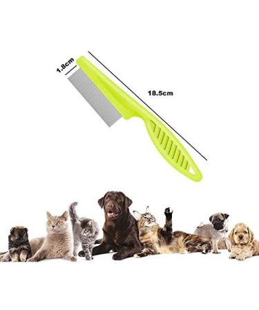 Flea & Lice Comb for Cats & Dogs | Professional Nissen Comb - 4 Pack for Effective Flea Control After Shampoo - Buy Online on GoSupps.com