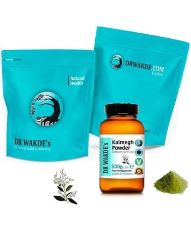 DR WAKDE'S Kalmegh Powder (Andrographis panniculata) - 500g (1.1lb) I Pure Raw & Dried Powder I Nothing Added Nothing Removed I Ayurvedic Herb I Quantity Discounts I Same Day Dispatch - Buy Online on GoSupps.com