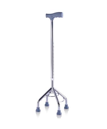 Old Man Walking Stick Old Man Telescopic Adjustable Anti-Slip Four-Legged Crutches Disabled Four-Legged Walking Stick HGCHH Smooth Sailing