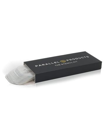 Reusable Eyebrow Stencils - 18 Count Kit for Perfect Brow Shaping - Parallel Products - Buy Online on GoSupps.com