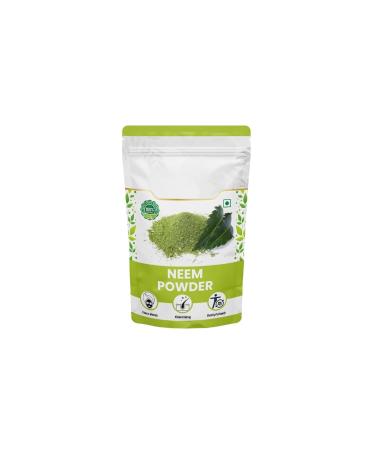 Organik Neem Powder Pimples Skin Brightening Evens Skin Tone Beauty Food Grade Natural Herba -100 gm